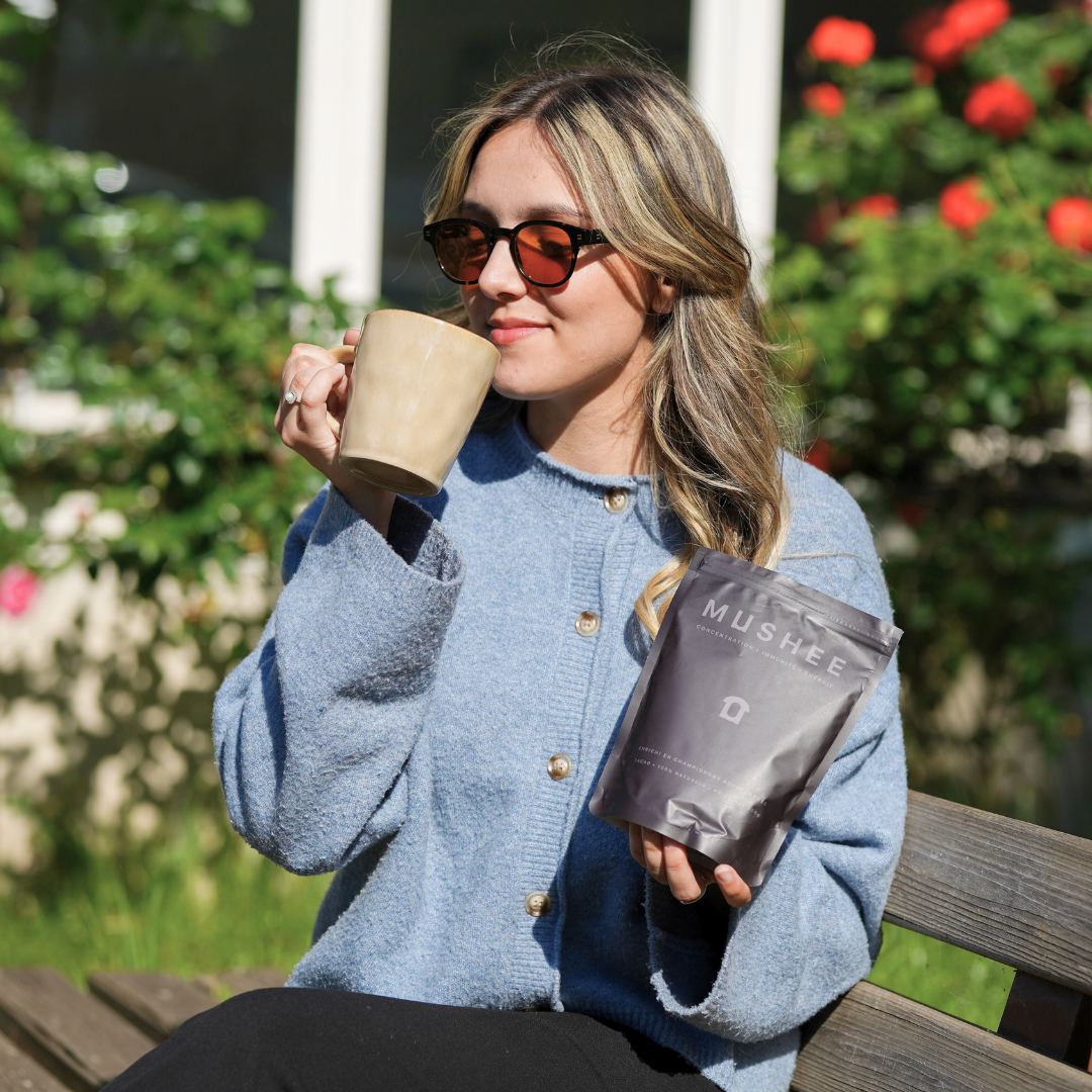 Packaging Cacao Adaptogène Mushee 150g - format économique